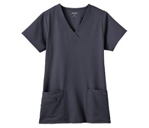 Image of NSG LADIES FAVE V-NECK SCRUB TOP (JOCKEY)